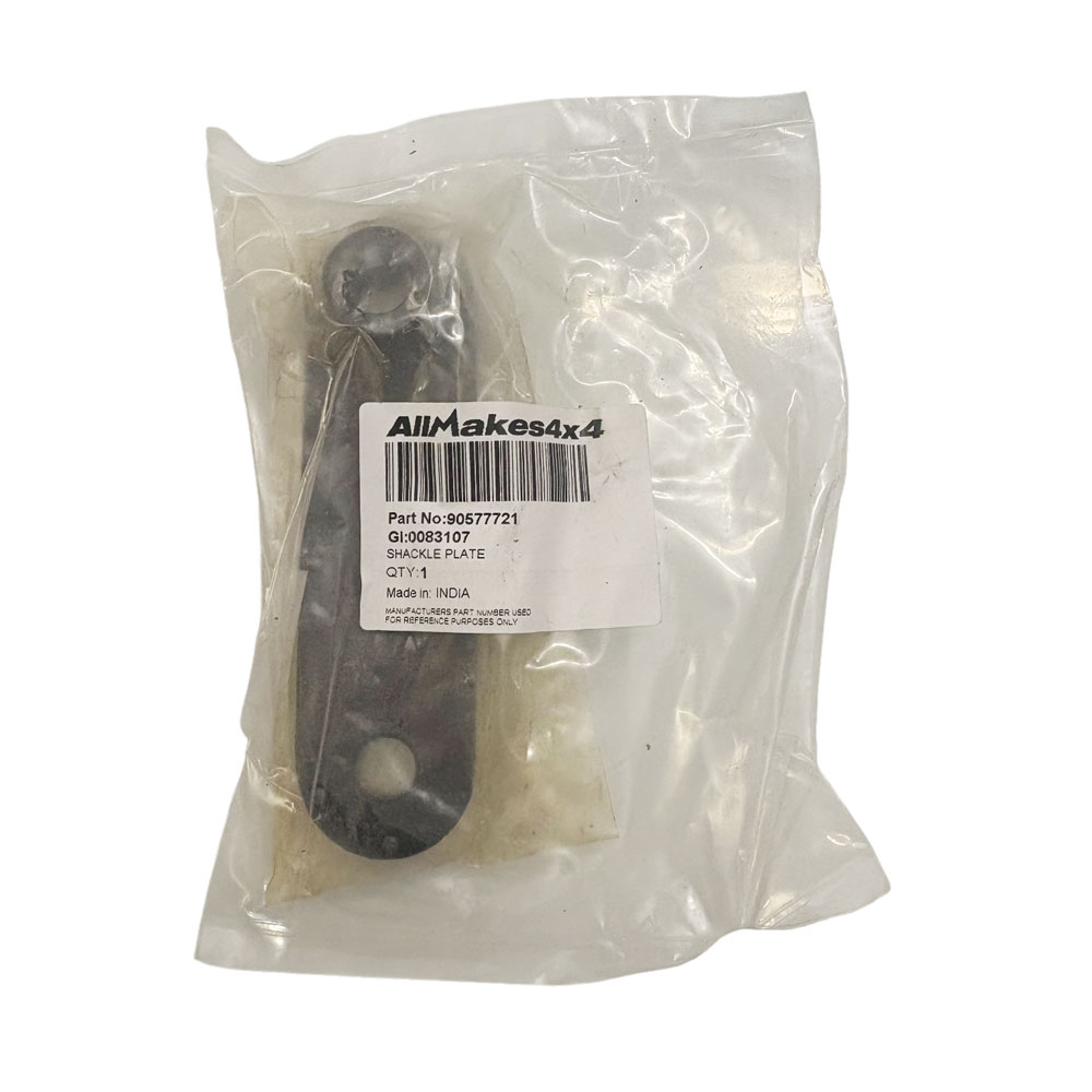 Shackle plate front threaded 109" Series 2,2a,3 90577721